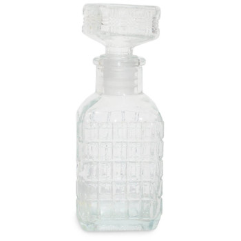 Sklenená fľaštička 50 ml – hranatá na parfum, olej či likér