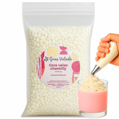 Chantilly vosk na sviečky | Efekt šľahačky pre tvoje domáce sviečky