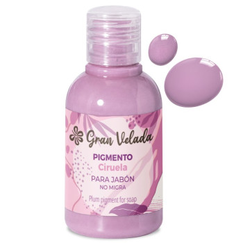 Slivkové olejové mydlové farbivo - stabilný tekutý pigment