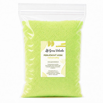 Cera perlada amarillo neón | Pearled wax de colores | Gran Velada