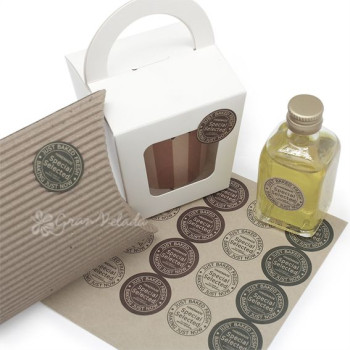 Špeciálne vybrané nálepky na balenie. Online predaj