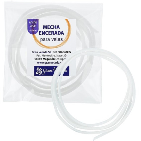 Voskovaný knôt na sviečky 4 až 5 cm. Online predaj.