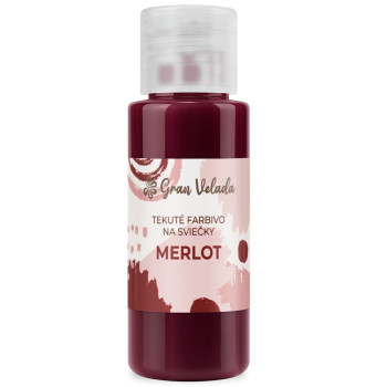 Tekuté farbivo Merlot na výrobu sviečok. Online predaj