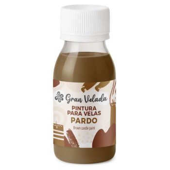 Farba na hnedé sviečky. Online predaj. Gran Velada