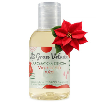 Aromatická esencia poinsettia : Prevoňajte si Vianoce červenými listami