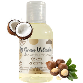 Aromatická esencia kokos-karité – Tropická a obklopujúca vôňa