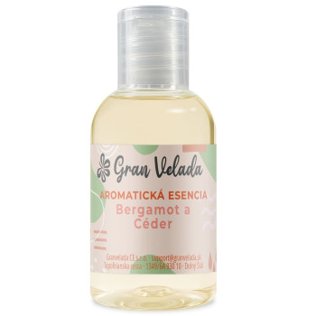 Aromatická esencia bergamotu a cédru - svieža a drevitá