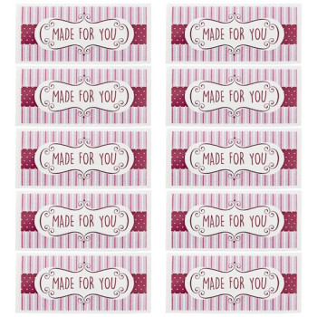 Aufkleber für Sie gemacht