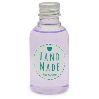 Okrúhle nálepky ručne vyrobené ležérne. Online predaj.