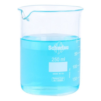 Sklenená vyzrážaná šálka, 250 ml. Online predaj