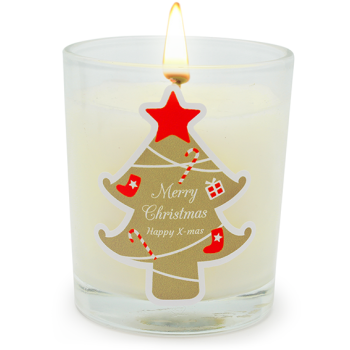 Šťastné nálepky X-Mas na balenie. Online predaj.
