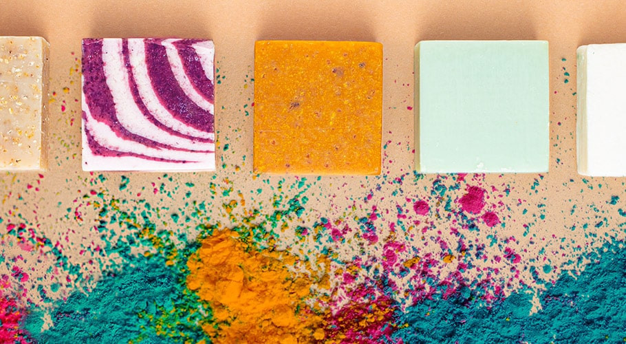 Farbivá na ručne vyrábané mydlové pigmenty v prášku