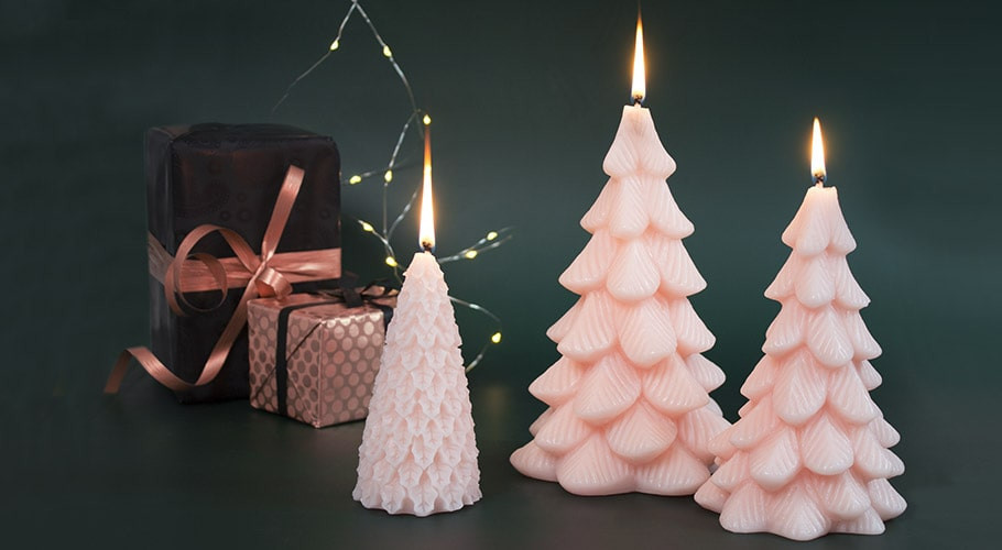 Formy na výrobu vianočných sviečok