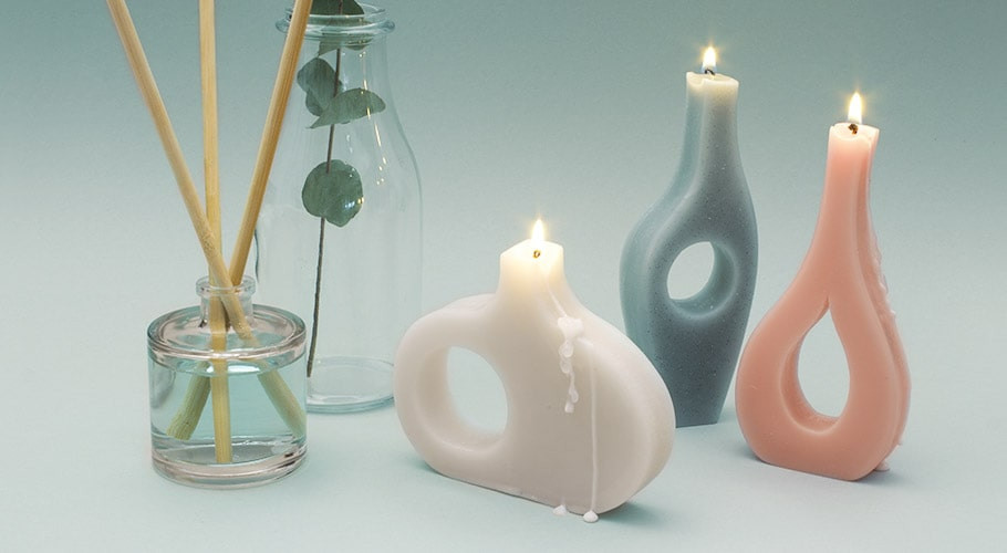 Dizajnové formy na sviečky